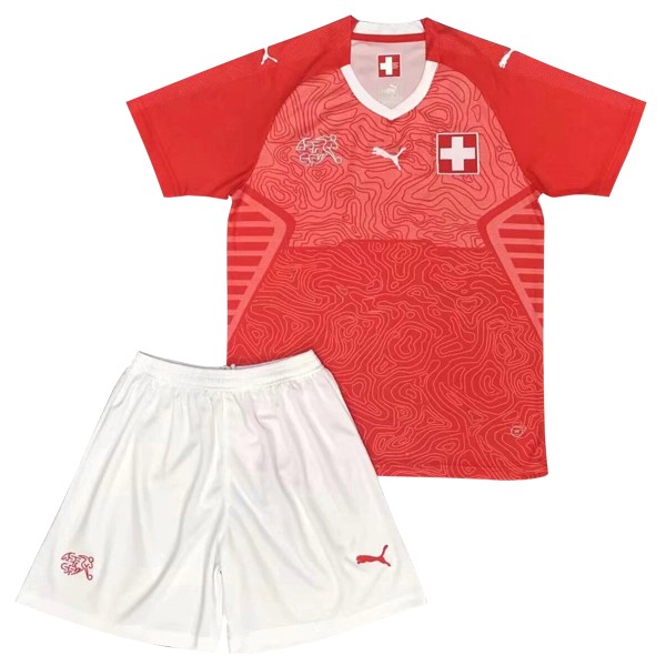 Maillot Football Suisse Domicile Enfant 2018